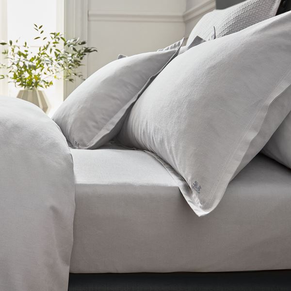 Muro Fitted Sheet - Grey